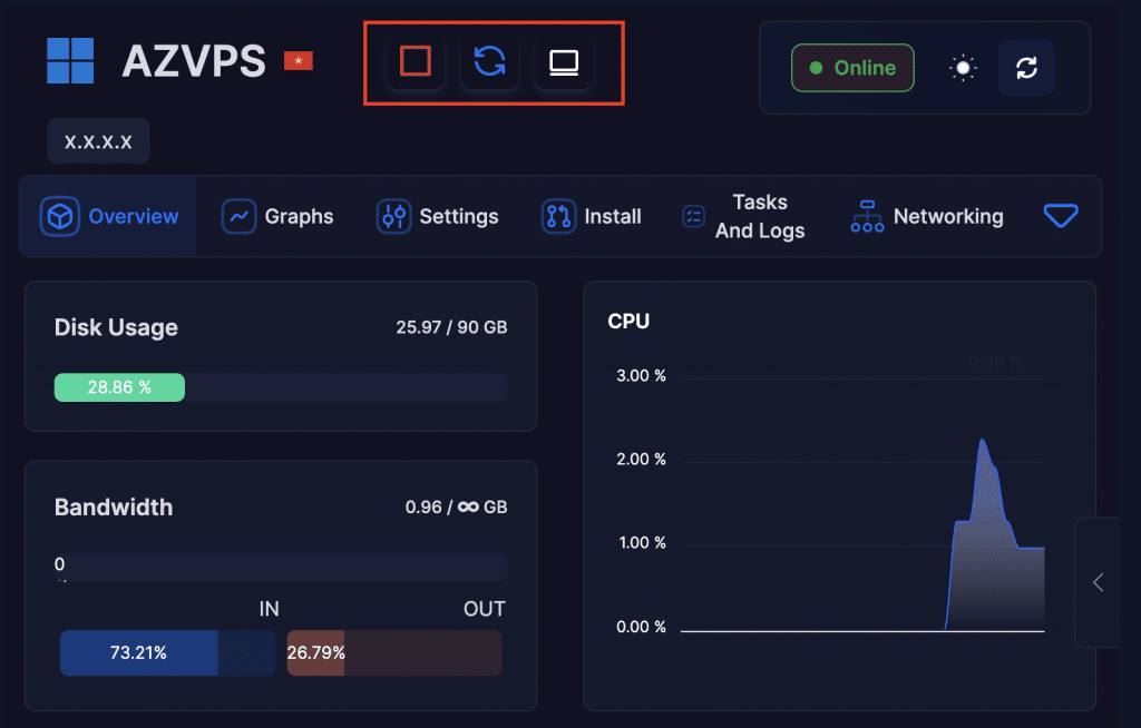 Hướng dẫn các thao tác quản lý VPS cơ bản