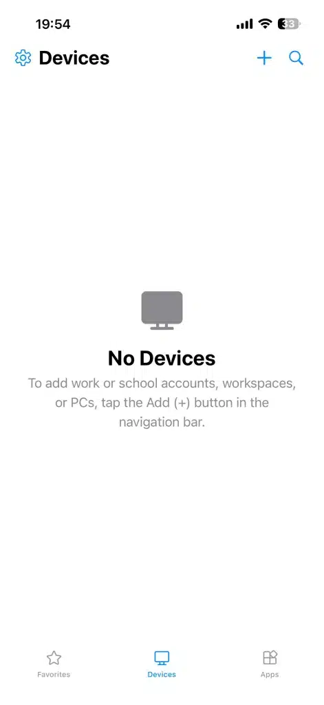 Mở Windows App Mobile để sử dụng VPS Windows